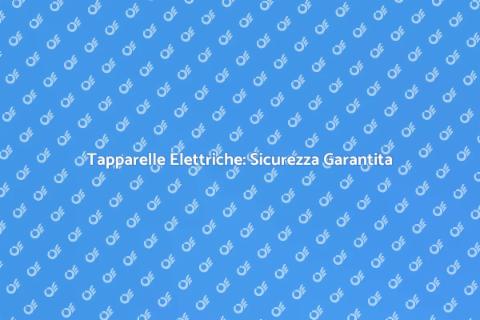 Limitatore Tapparelle Elettriche Sicuro