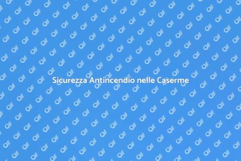 Rischio Antincendio: Sicurezza Pompieri