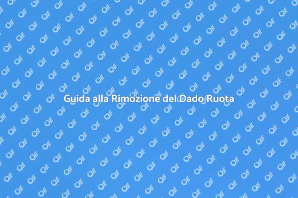 Come Rimuovere il Dado di Bloccaggio