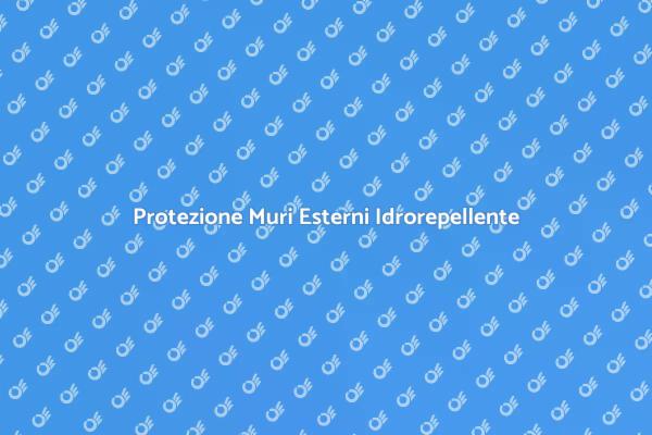 Proteggi i Tuoi Muri con Pittura Idrorepellente