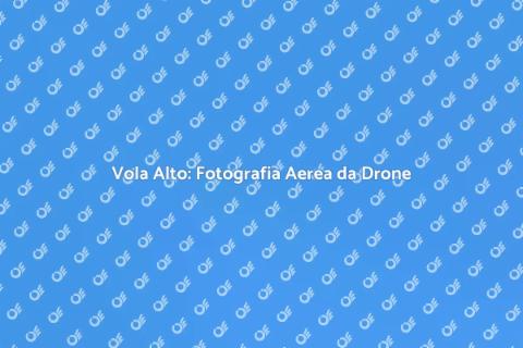 Fotografia Aerea da Drone Innovativa