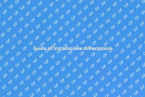 Installare Recinzione a Rete