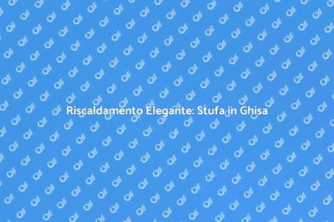 Stufa in Ghisa a Legna: Comfort e Calore