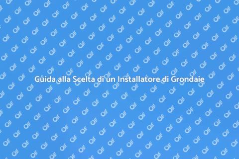 Assumere un Installatore di Grondaie