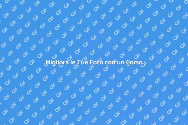 Scopri il Corso di Fotografia Online