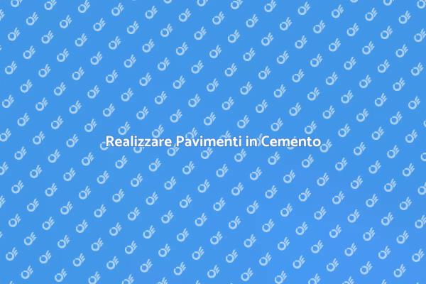 Trasforma i Tuoi Spazi con il Cemento