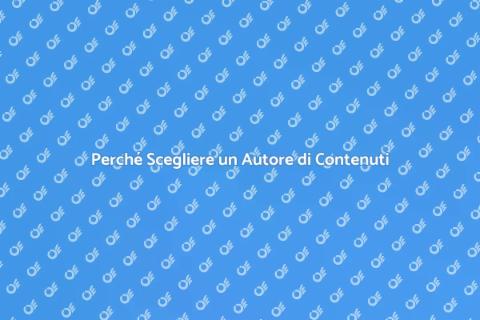 Assumere Autore di Contenuti Web