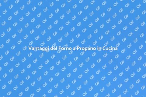 Forno a Propano: Vantaggi e Installazione