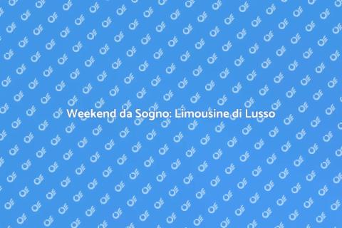 Noleggiare Limousine di Lusso