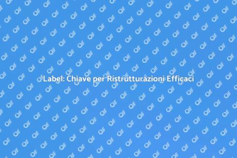 Identificazione tramite Label per Progetti