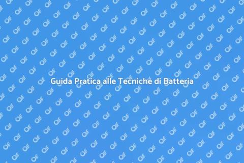 Tecniche di Batteria: Un Libro Imperdibile