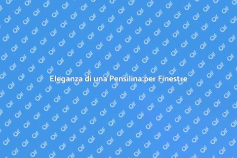 Pensilina per Finestre: Eleganza e Stile