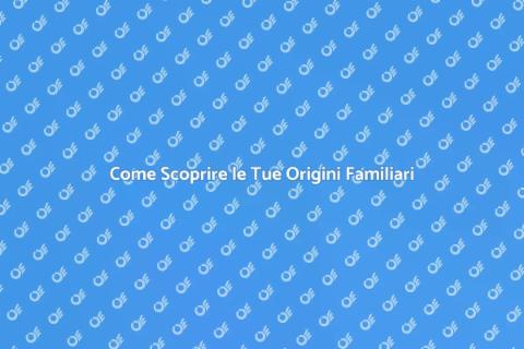 Richiedere Documenti Genealogici