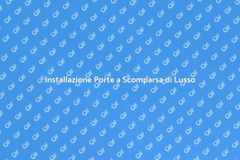 Porte a Scomparsa: Eleganza e Funzionalità