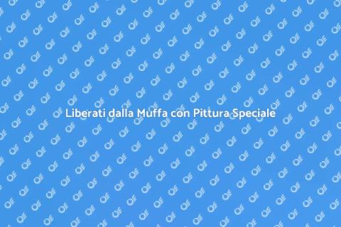 Pittura Speciale Anti Muffa per Casa