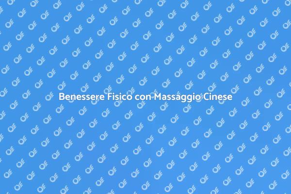 Riequilibra il Tuo Benessere Fisico