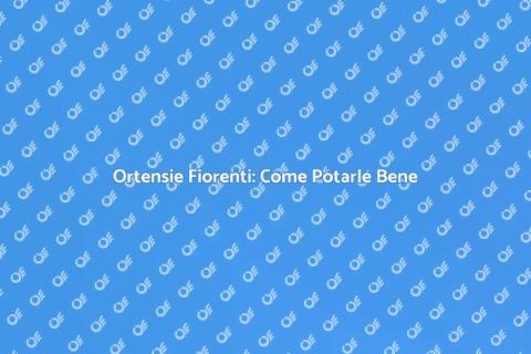 Potatura Ortensie: Guida Pratica