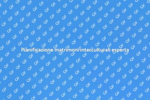Matrimonio interculturale: wedding planner
