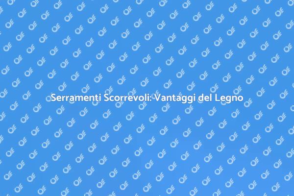 Infissi in Legno: Eleganza e Funzionalità