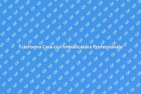 Imbiancatura Professionale per Casa