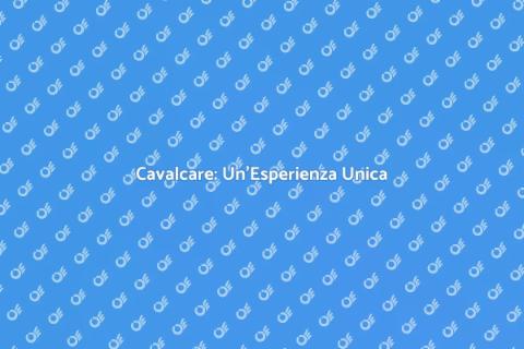 Imparare ad Andare a Cavallo