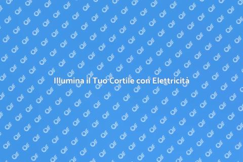 Impianto Elettrico per Cortili Esterni