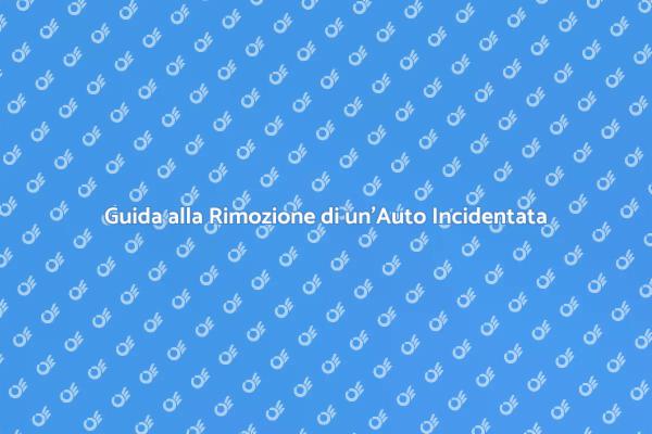 Come Rimuovere un'Auto Incidentata