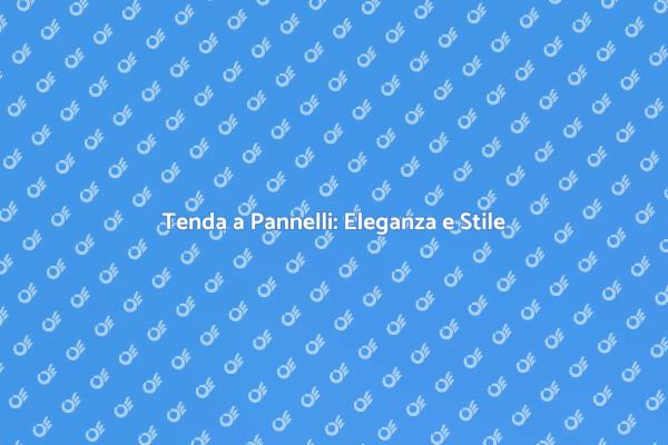 Trasforma i Tuoi Spazi con Eleganza