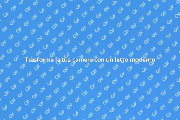 Il letto matrimoniale perfetto per te