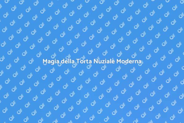 La Magia della Torta Nuziale
