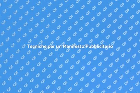 Creare un Manifesto Pubblicitario Efficace
