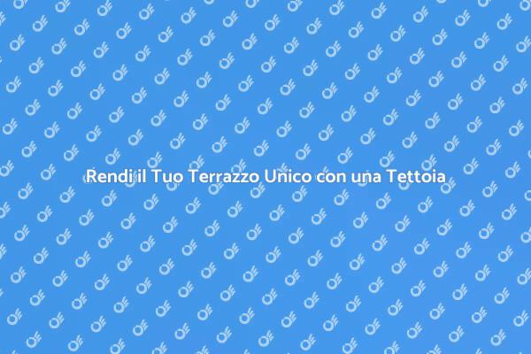 Installare una Tettoia Flessibile in Legno