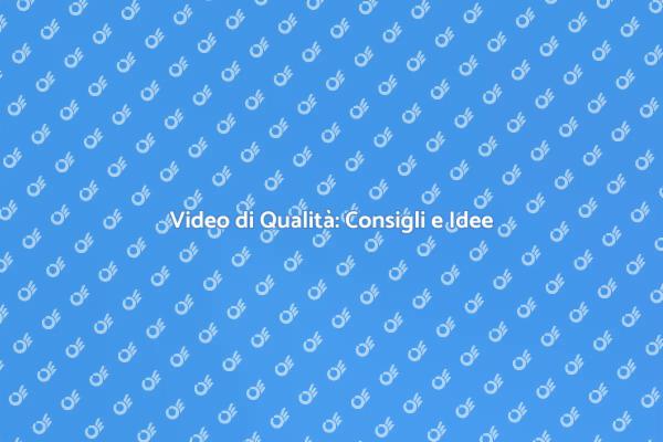Cattura Momenti: Girare Video