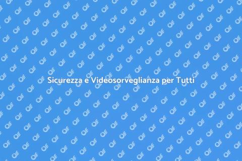 Videosorveglianza Intelligente per Casa