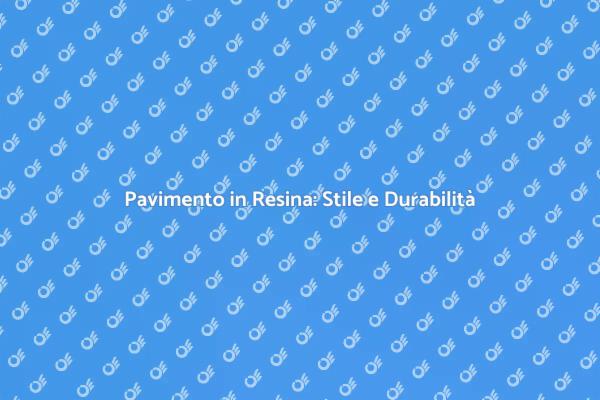Ristrutturazione con Pavimento in Resina