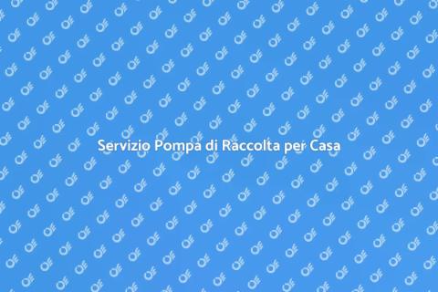 Pompa di Raccolta: Servizio Efficiente