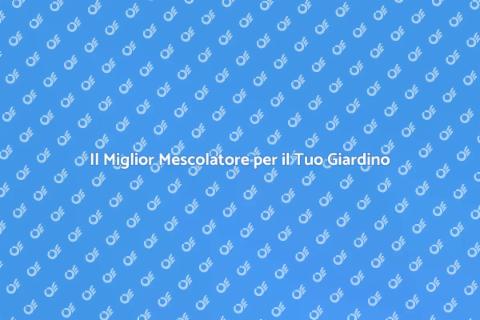 Mescolatore per Compost e Terriccio