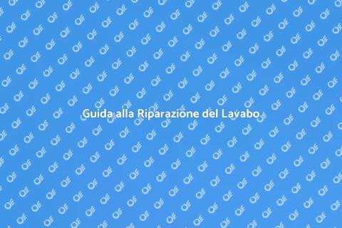 Riparare un Lavabo del Bagno