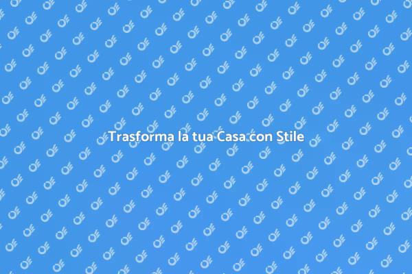 Eleganza e Funzionalità nell'Arredamento