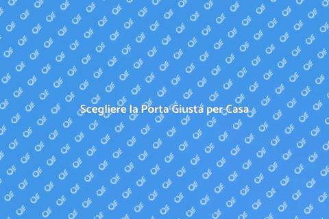 Cambiare Porta: Stile e Funzionalità