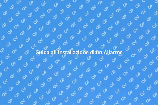 Installazione Sicura di Allarmi Domestici
