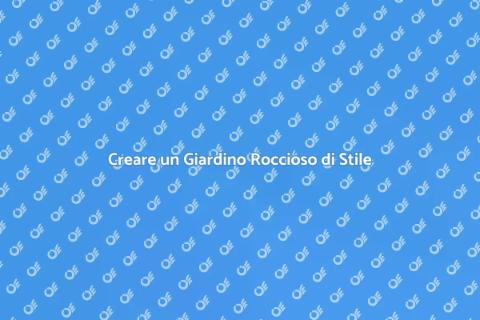 Progettare Giardino Roccioso Moderno