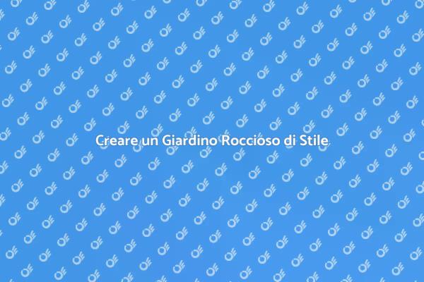 Idee per un Giardino Roccioso Moderno