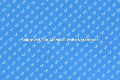 Visita Veterinaria di Routine Essenziale