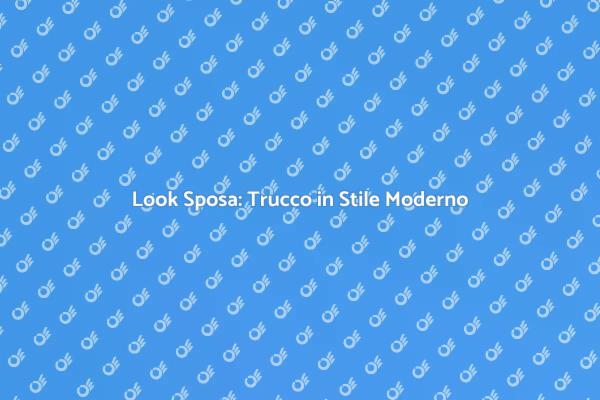 Il Trucco Sposa Perfetto per Te