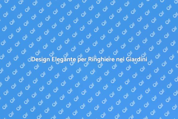 Progettazione di Ringhiere per Giardini