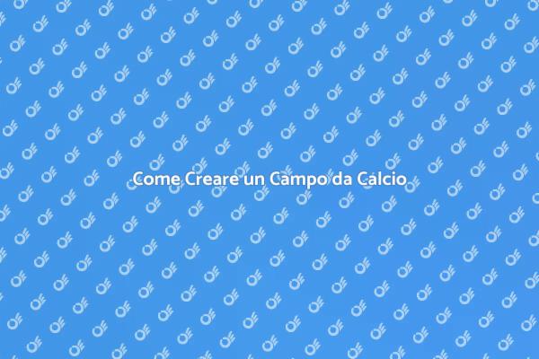 Realizza il Tuo Campo da Calcio