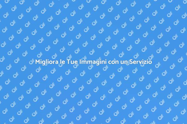 Ottimizza le Tue Immagini con Professionisti