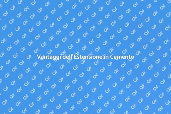 Espandi la tua Casa con Cemento