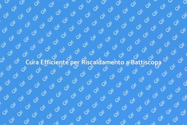 Investi nella Manutenzione del Riscaldamento